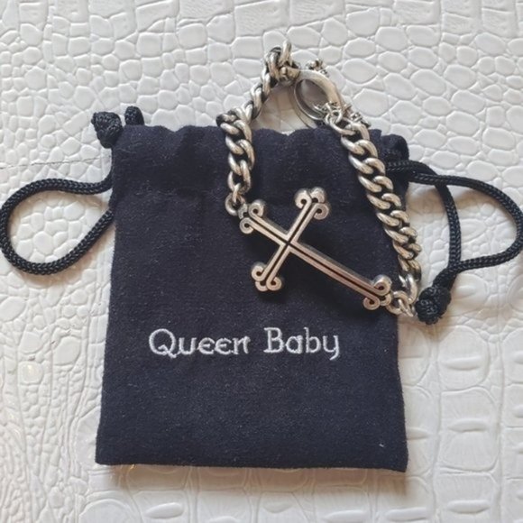 King Baby Studio Other - KING BABY STUDIO Unisex Cross Curb Link Br…
